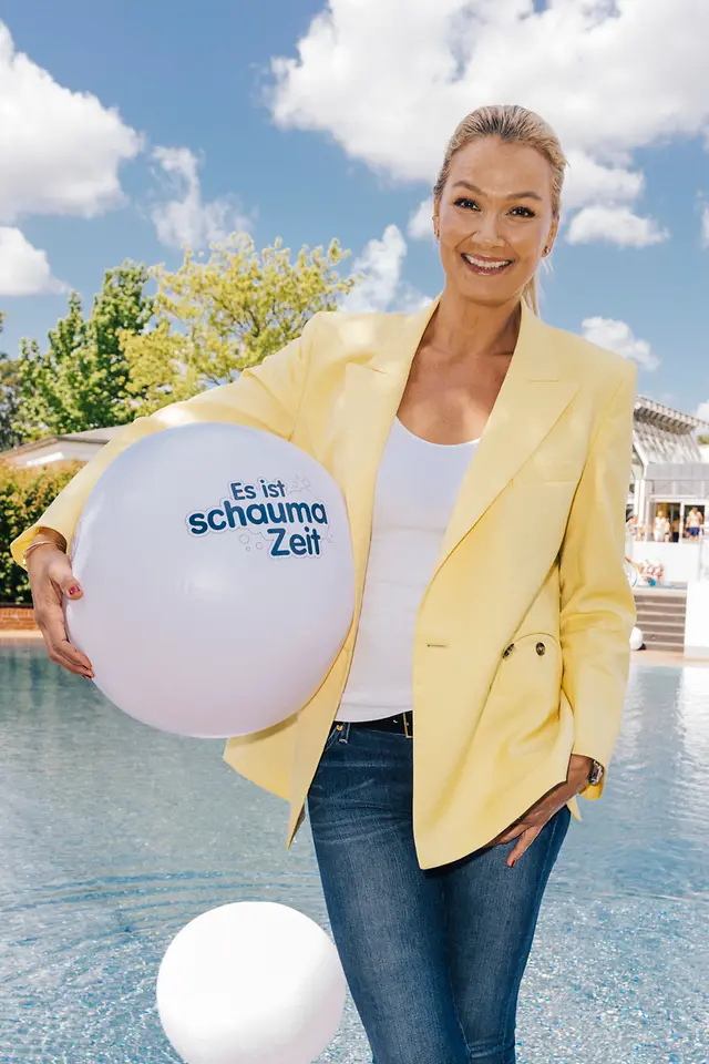 Schauma Family Day: Franziska van Almsick