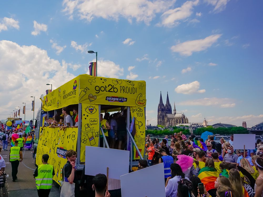 got2b feiert Diversity auf der Cologne Pride