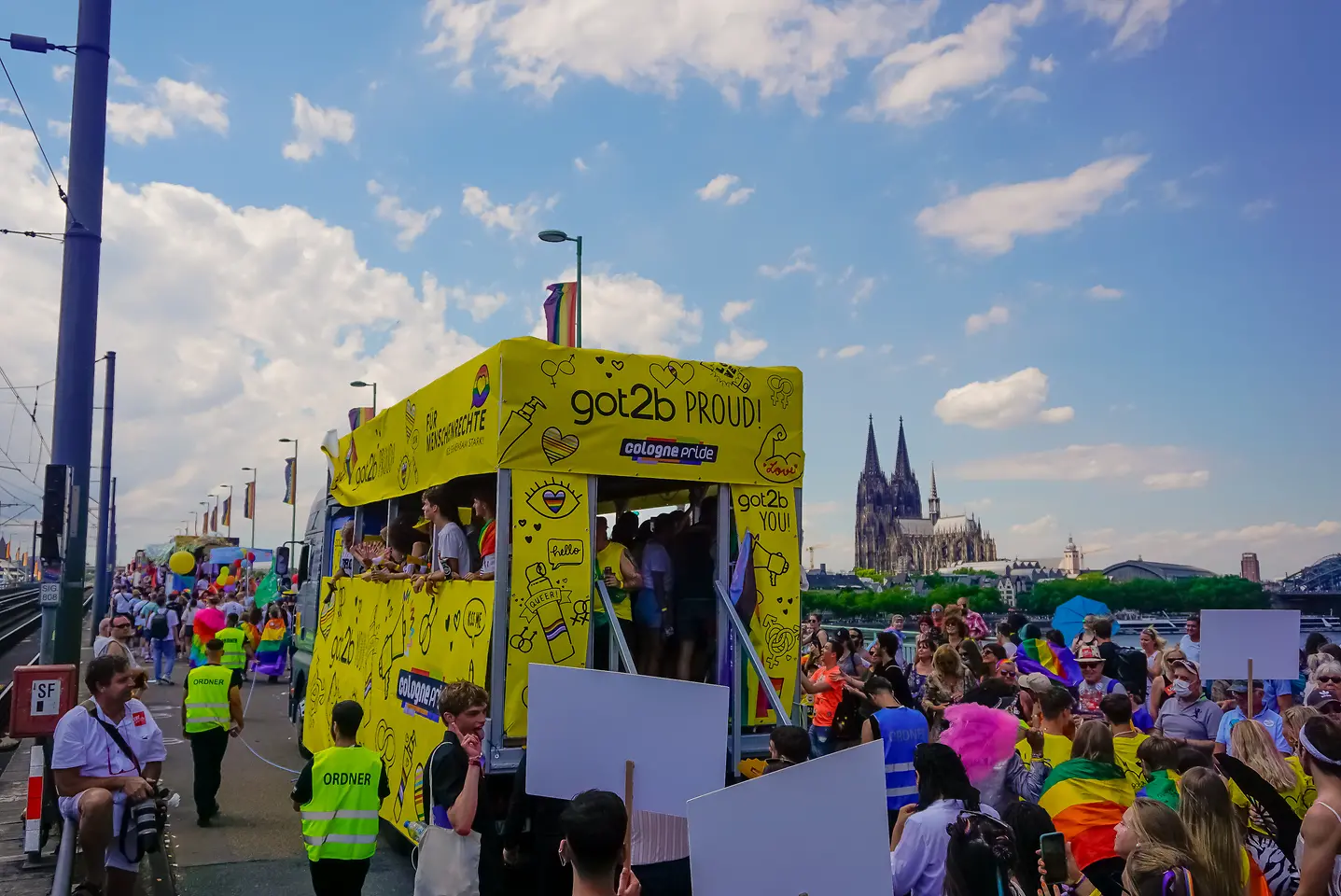 got2b feiert Diversity auf der Cologne Pride