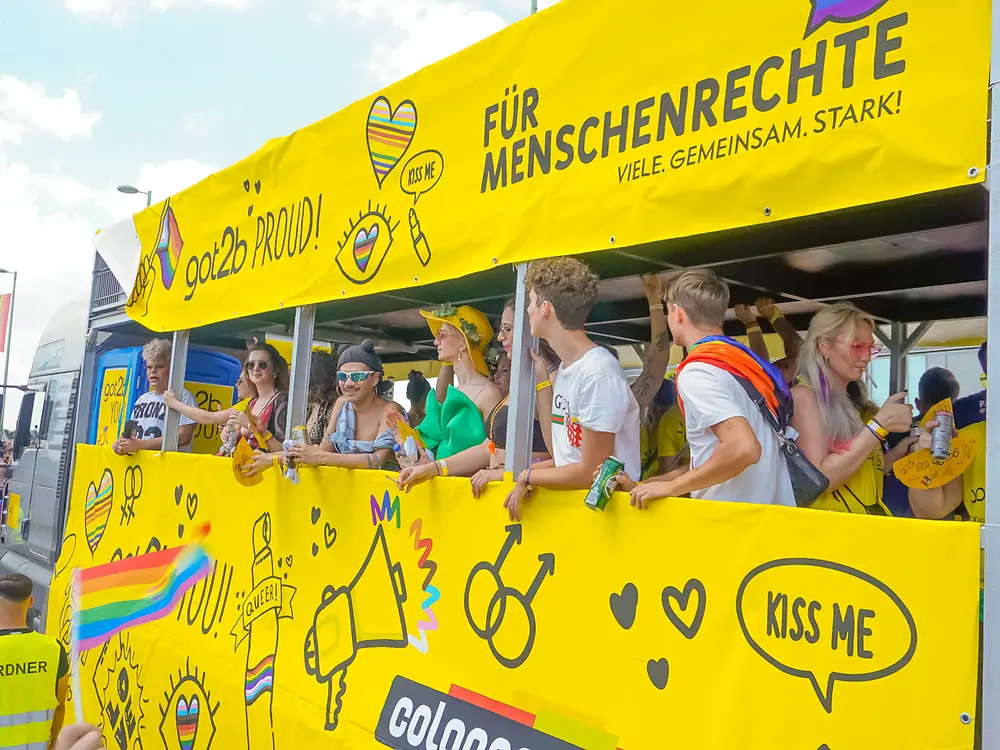 got2b feiert Diversity auf der Cologne Pride