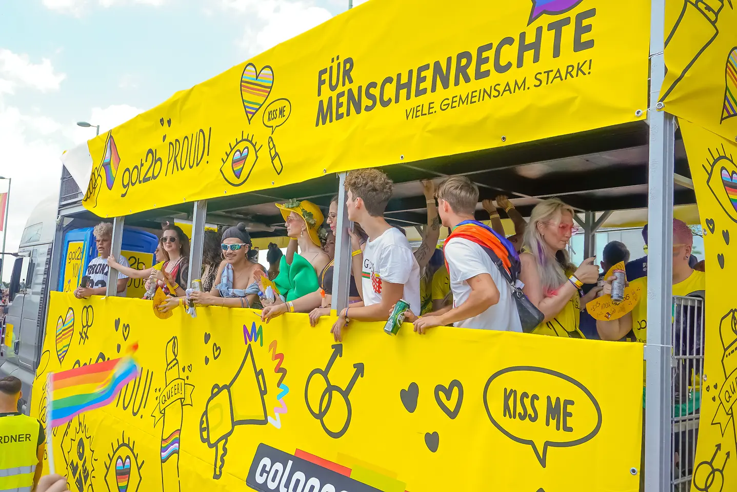 got2b feiert Diversity auf der Cologne Pride