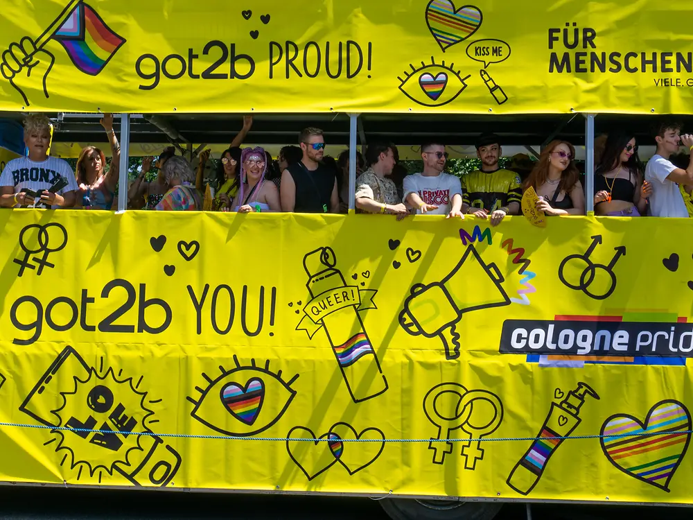 got2b feiert Diversity auf der Cologne Pride