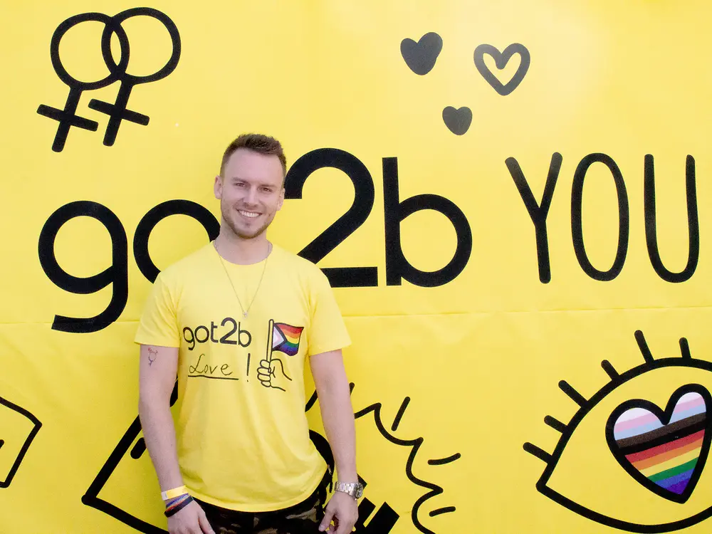 got2b feiert Diversity auf der Cologne Pride: Lauritz Hofmann