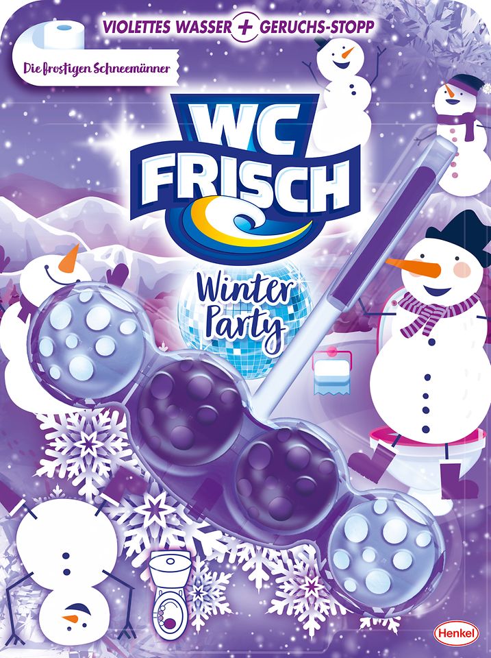 WC FRISCH Limited Edition Winter Party: „Die frostigen Schneemänner“