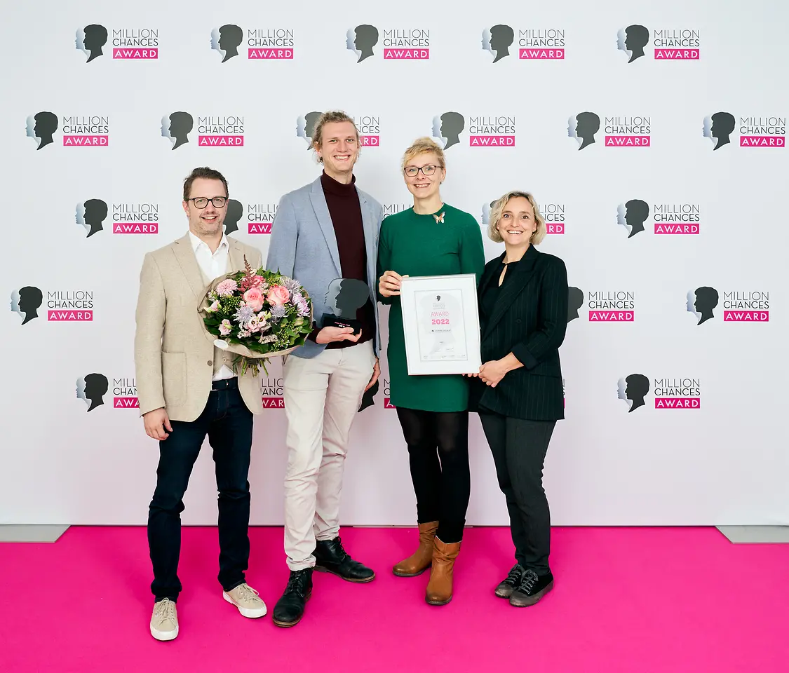 
Sichere Zuflucht: Tom Rauhe, Benedikt Ulrich, Antje Kunzmann und Manuela Köhler
