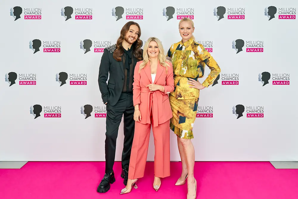 
Riccardo Simonetti, Jennifer Knäble und Franziska Knuppe