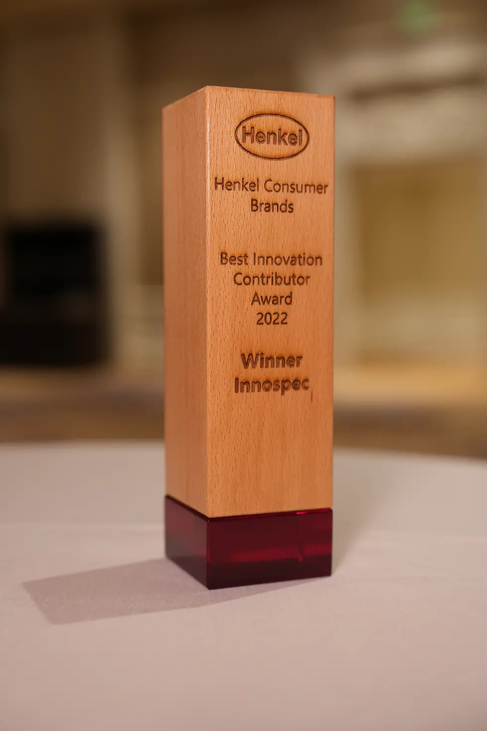 
Innospec erhielt die Auszeichnung „Best Innovation Contributor 2022“ im Bereich Haar. 