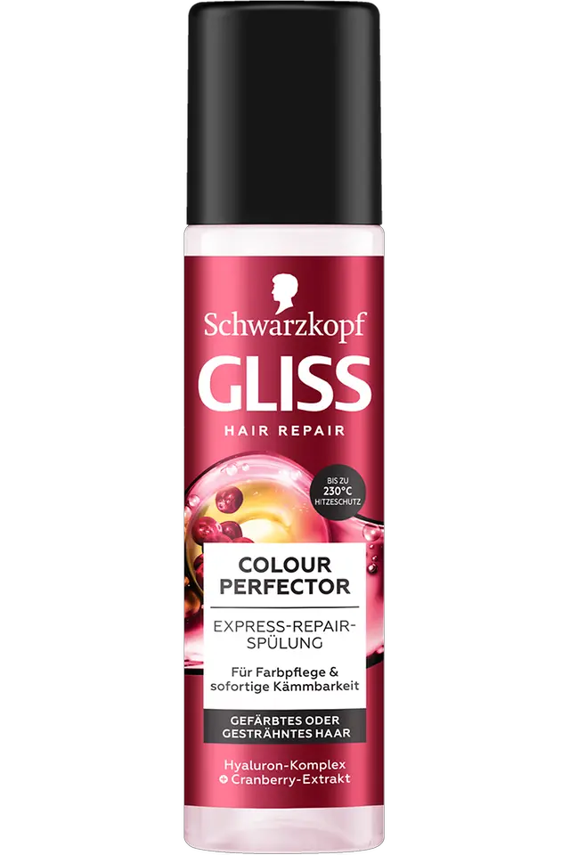 
Gliss Express-Repair-Spülung Colour Perfector