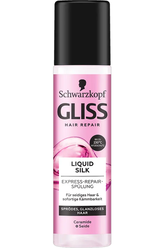
Gliss Express-Repair-Spülung Liquid Silk