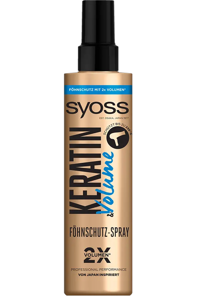 
syoss Keratin & Volume Föhnschutz-Spray