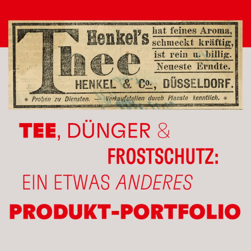 „Henkel‘s Thee“