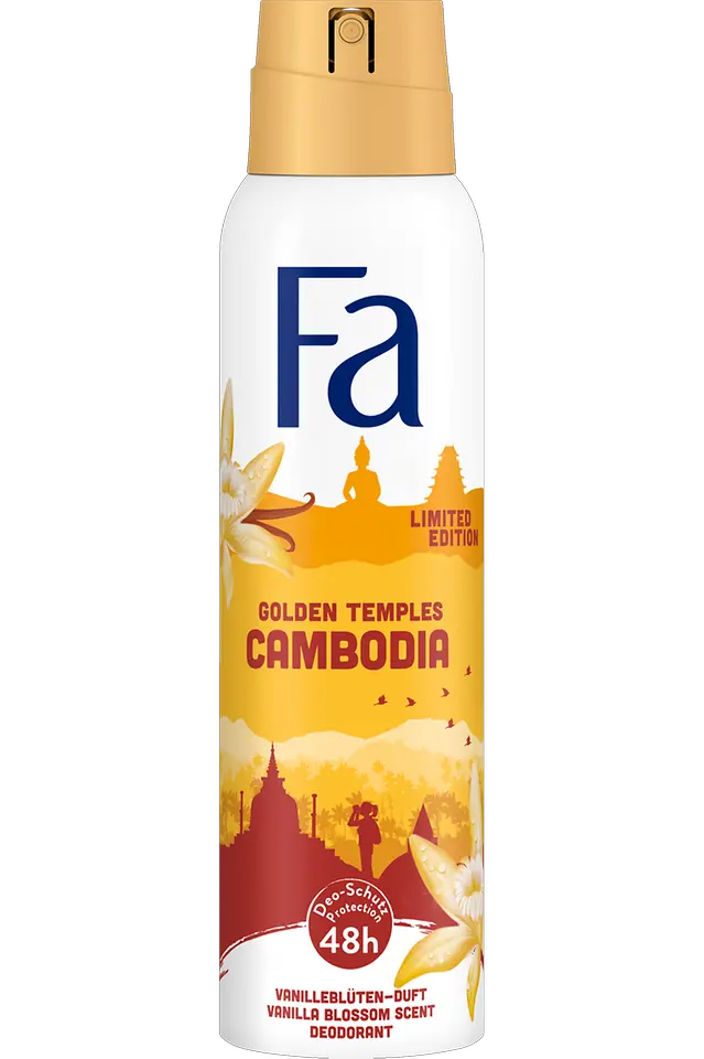Fa Cambodia Golden Temples Deodorant