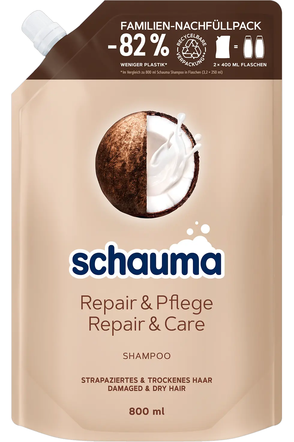 schauma_Shampoo Nachfüllpack Repair & Pflege