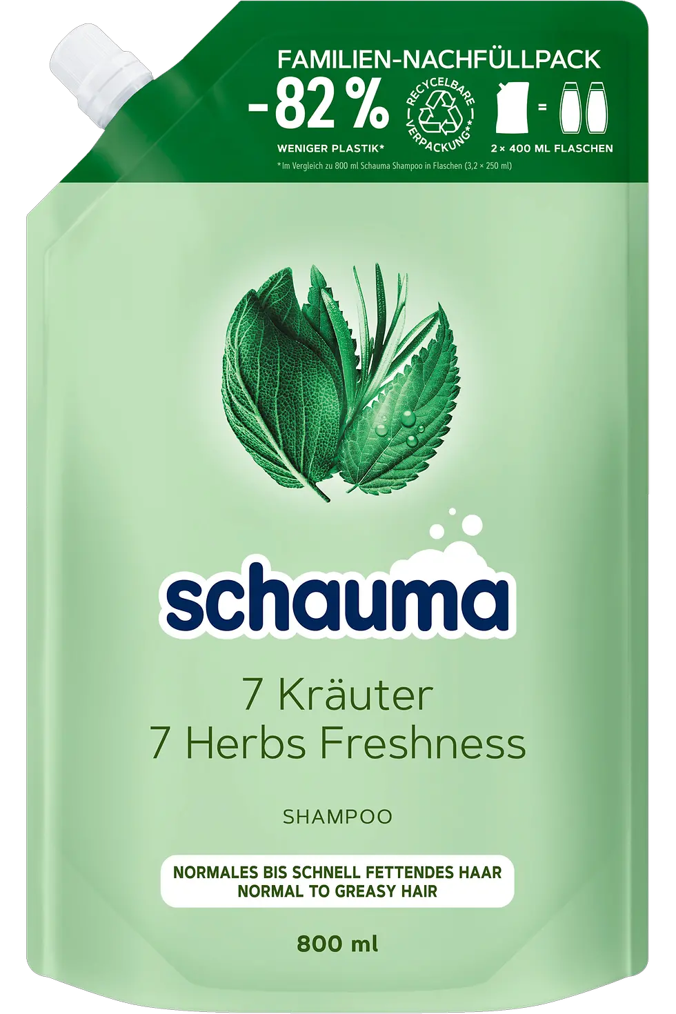 schauma Shampoo Nachfüllpack 7 Kräuter