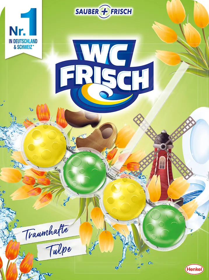 Limited Frühlings-Edition von WC FRISCH „Traumhafte Tulpe“