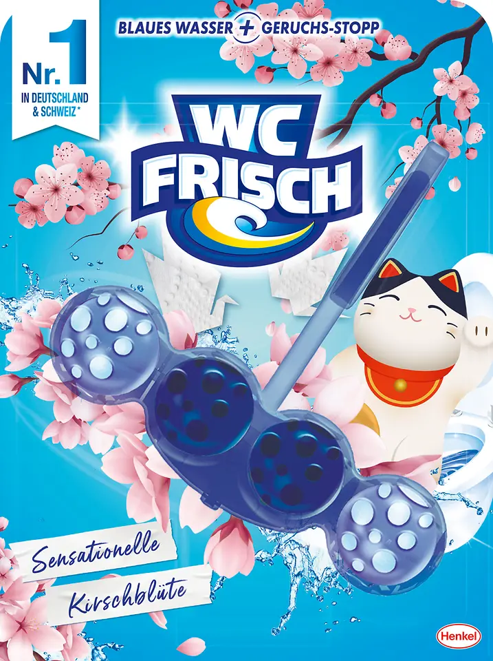Limited Frühlings-Edition von WC FRISCH „Sensationelle Kirschblüte“
