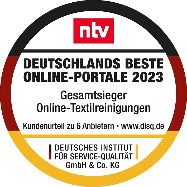 Im Auftrag des Nachrichtensenders ntv erhält der Wäscheservice von Persil in diesem Jahr bereits zum fünften Mal in Folge die Auszeichnung „Beste Online Textilreinigung“.