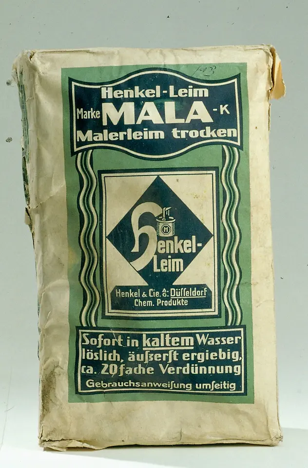 
Der auf Kartoffelmehl basierende Malerleim Mala zählte zu den ersten Produkten von Adhesive Technologies.