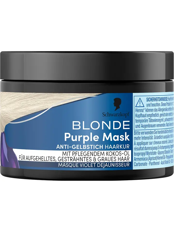 
BLONDE Purple Mask Anti-Gelbstich Haarkur