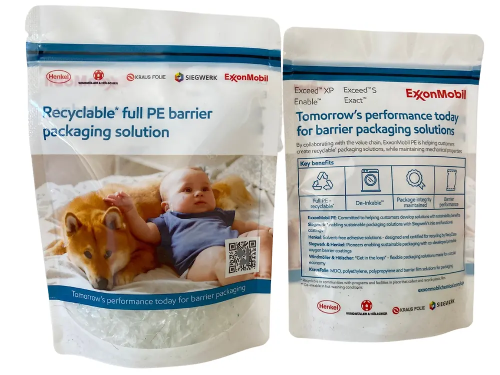 
Henkel und Siegwerk haben mit einem deinkbaren und recycelbaren Beutel den deutschen Verpackungspreis in der Kategorie Nachhaltigkeit gewonnen.