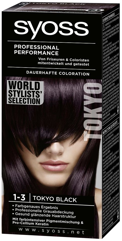 Syoss World Stylists´ Selection 1-3 Tokyo Black
