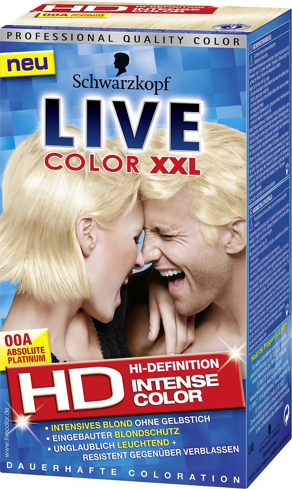 Live Color XXL HD 00 Absolute Platinum