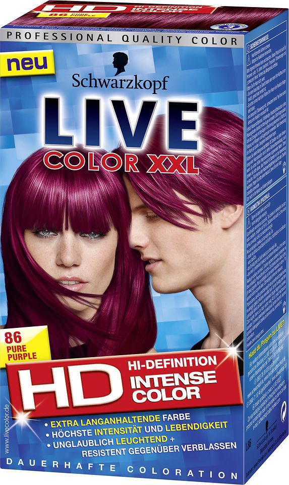 Live Color XXL HD 86 Pure Purple
