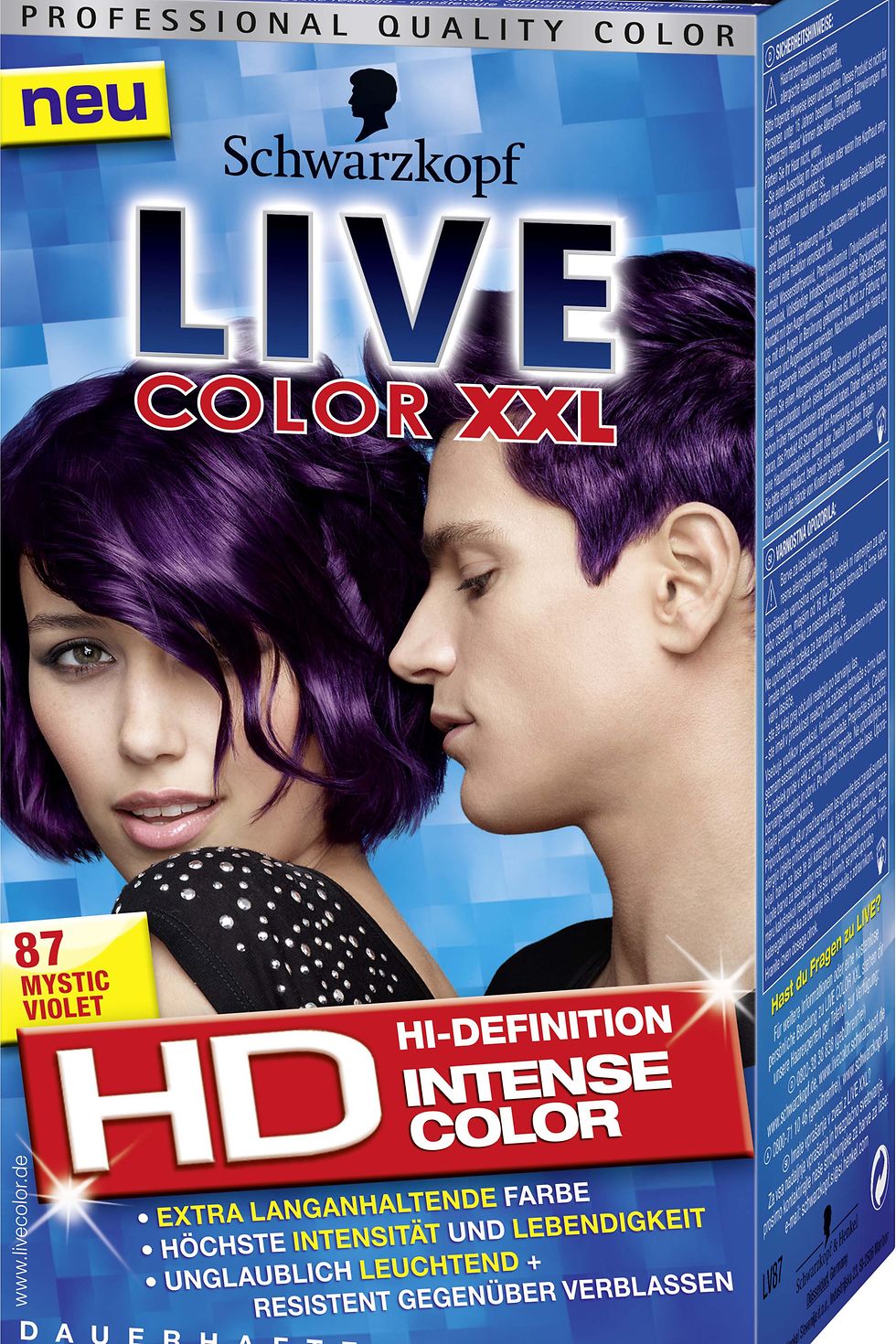 Live Color XXL HD 87 Mystic Violet
