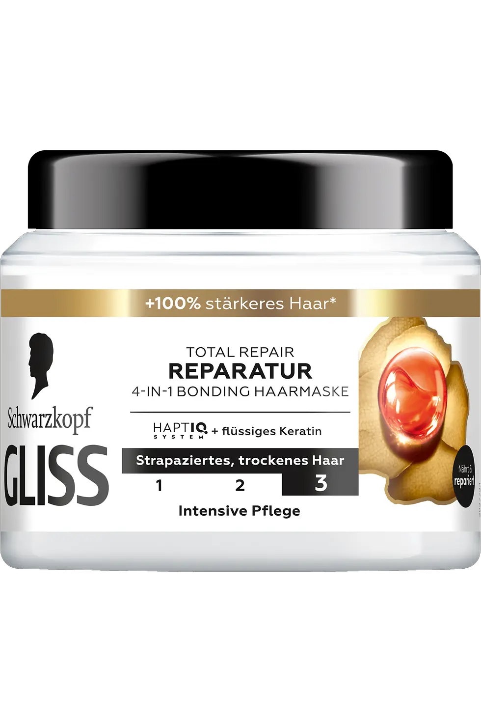 
Gliss Total Repair Reparatur 4-in-1 Bonding Haarmaske