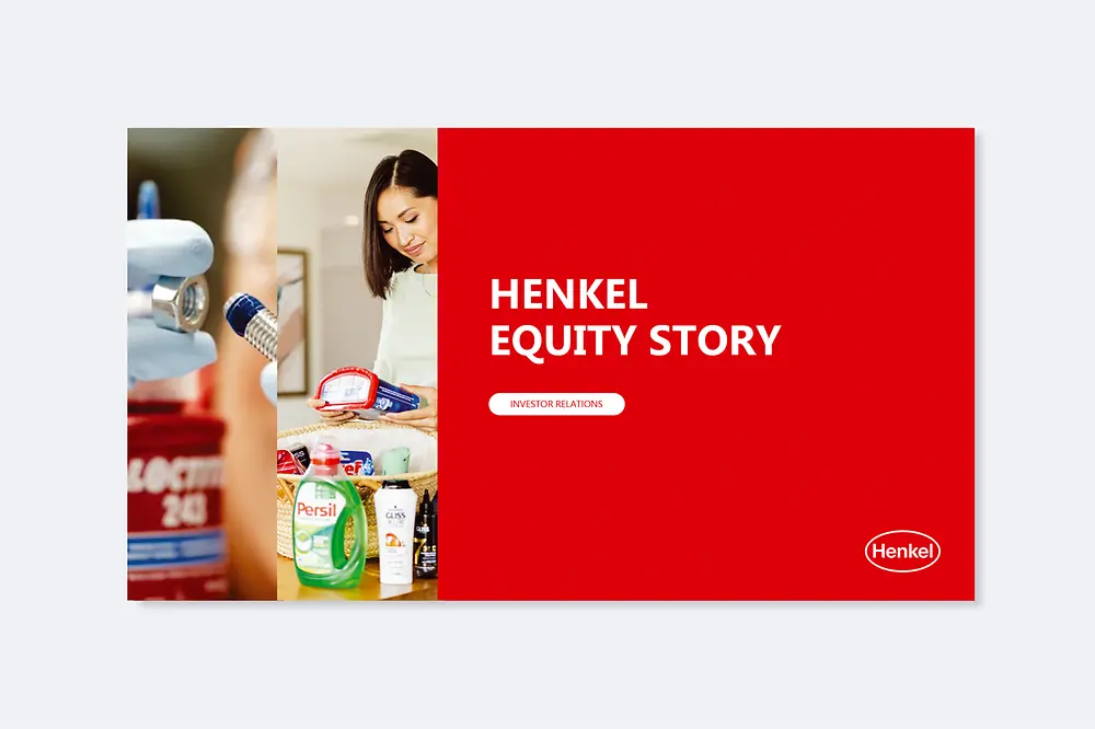 Präsentation Henkel Equity Story (Titelbild)