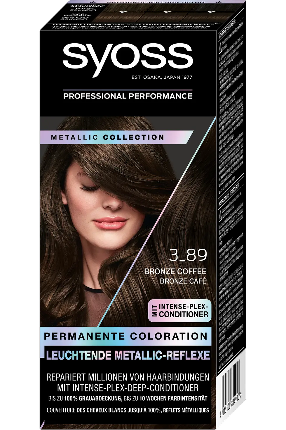 
syoss Permanente Coloration „Metallic Collection“ Bronze Coffee 3_89
