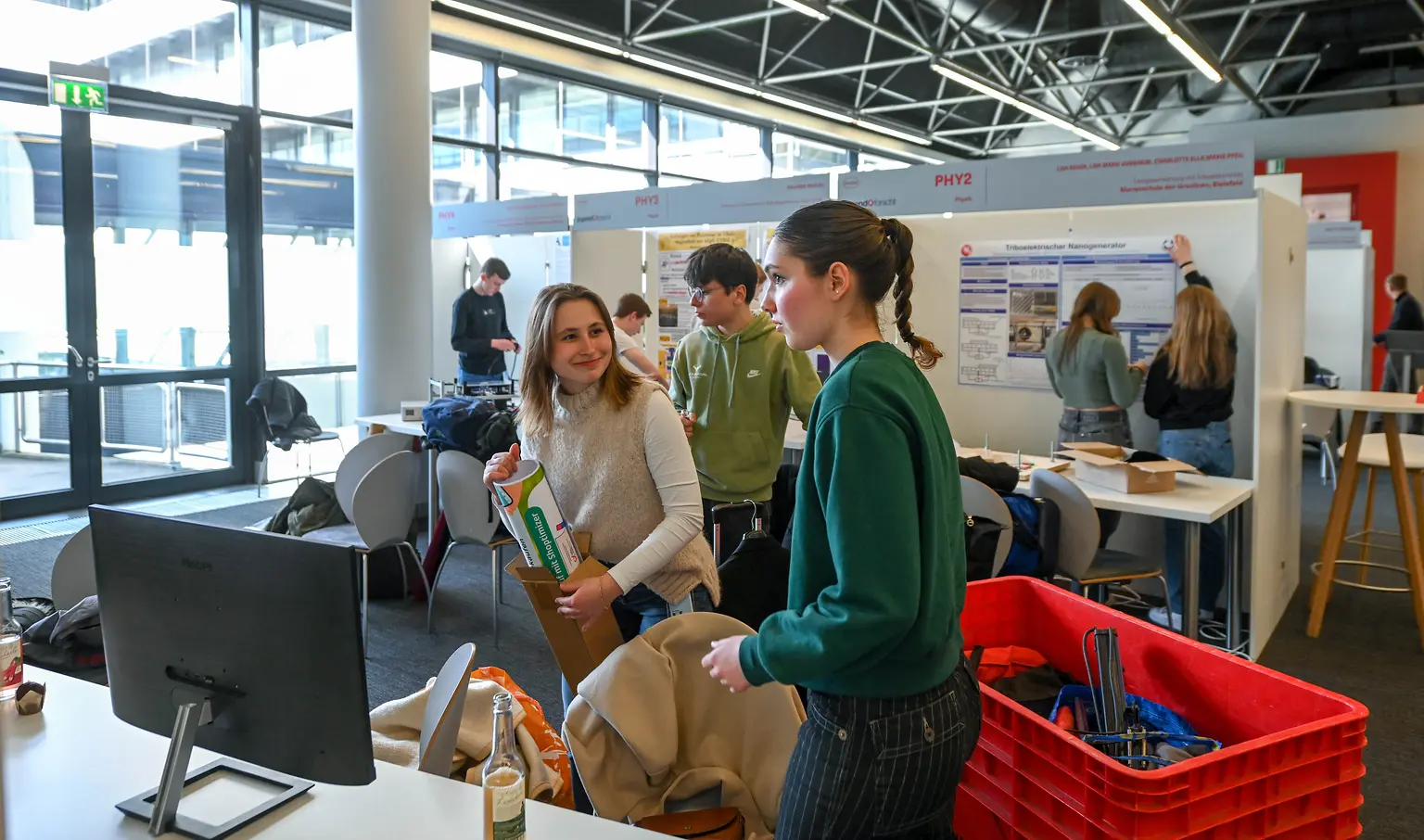 
Aufbau der Projektstände