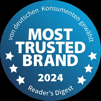  Trusted Brands Studie 2024 des Magazins „Reader‘s Digest“ 