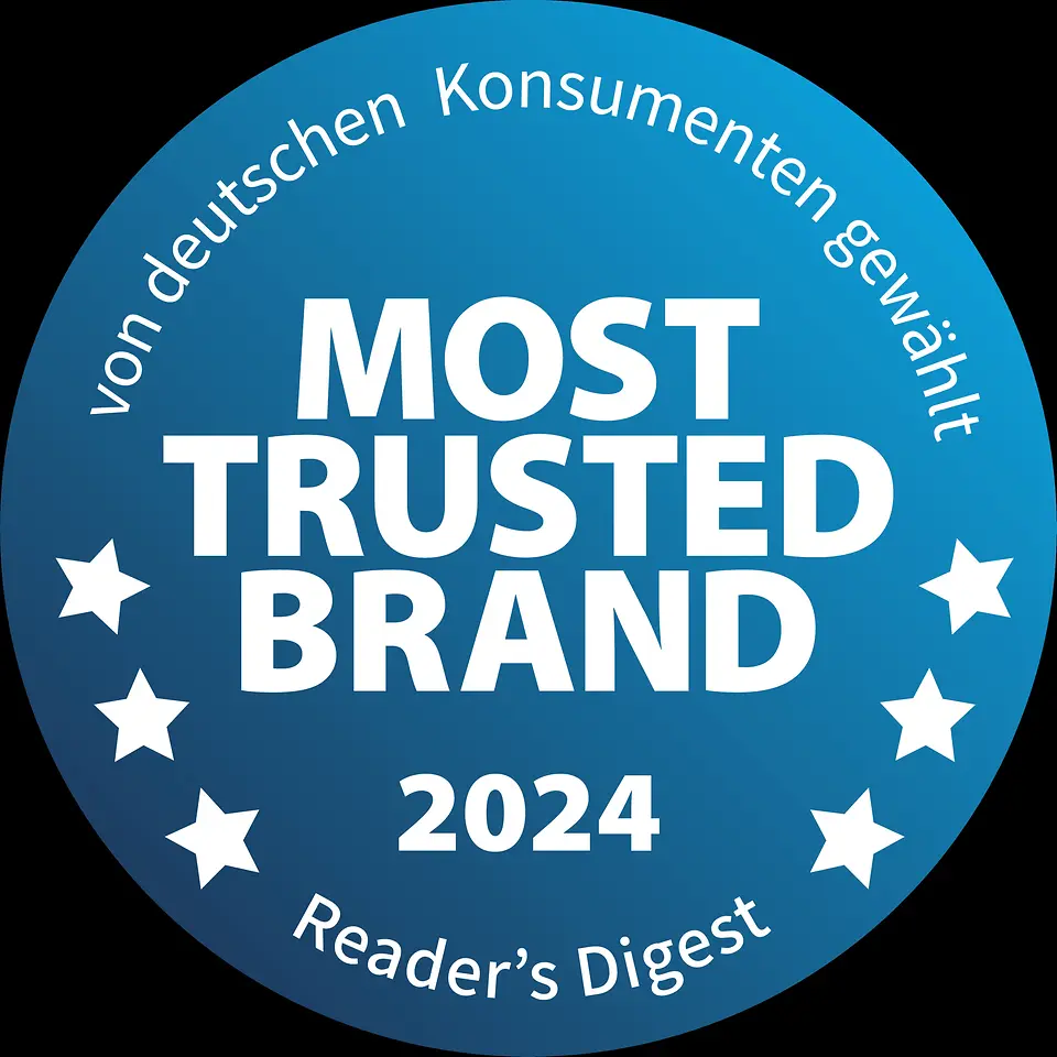  Trusted Brands Studie 2024 des Magazins „Reader‘s Digest“ 