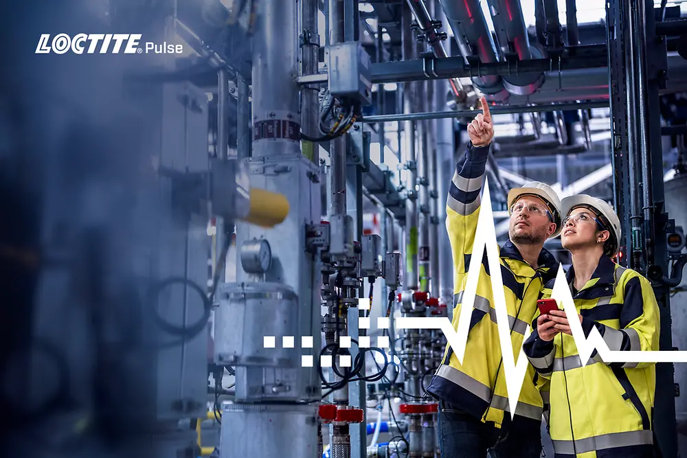 
Mit Loctite Pulse unterstützt Henkel Industriekunden dabei, Zuverlässigkeit, Effizienz und Nachhaltigkeit in ihren Anlagen zu verbessern. 