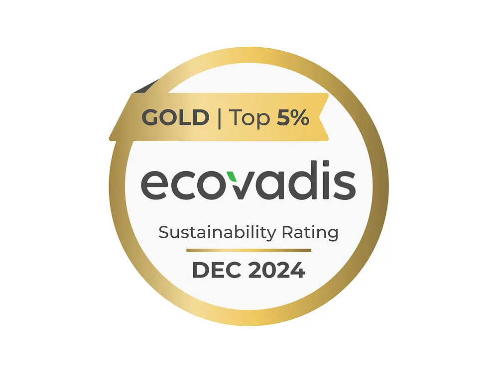 EcoVadis Goldmedaille 2024