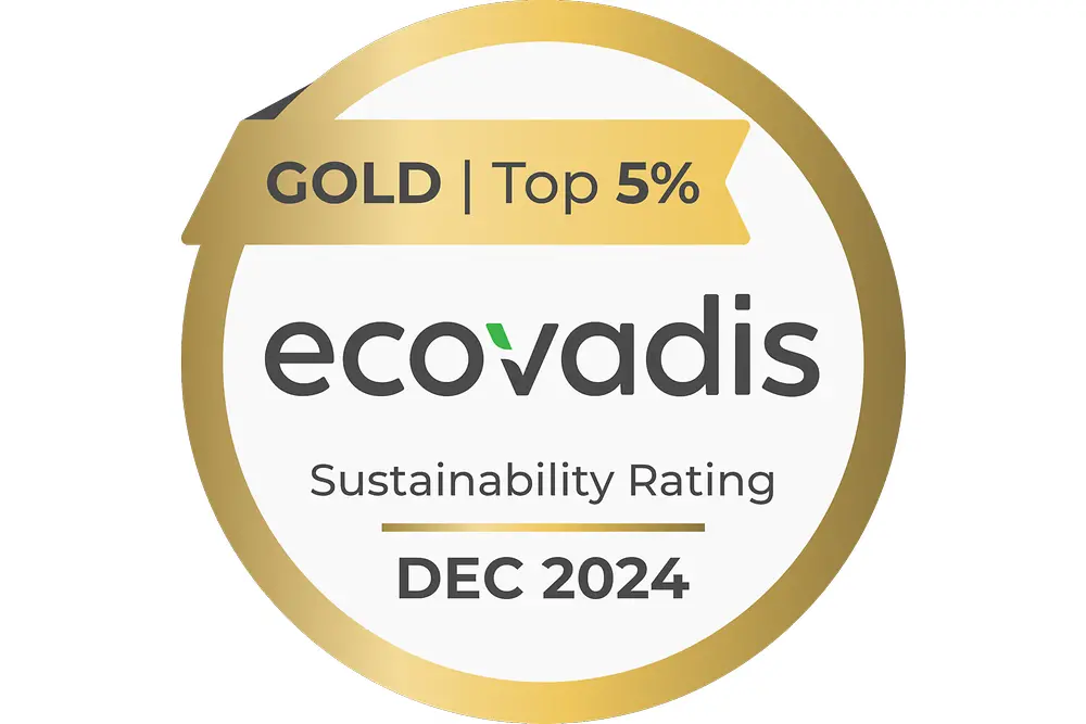 EcoVadis Goldmedaille 2024 