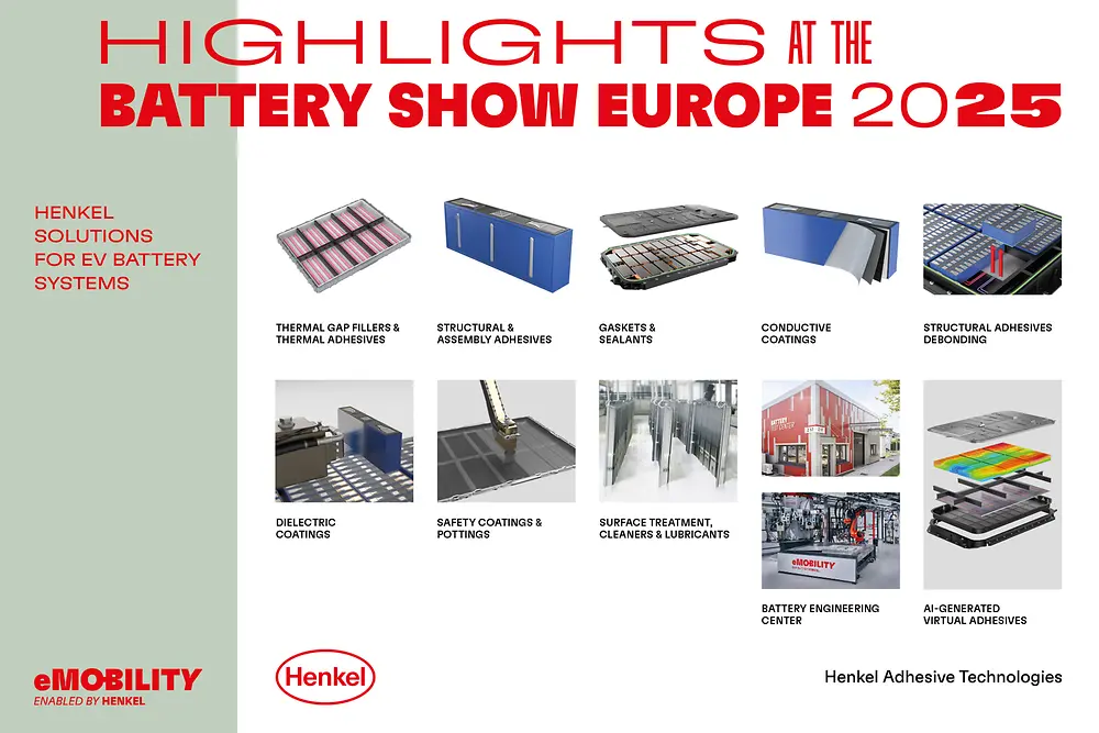 
Henkels Highlights auf der Battery Show Europe 2025