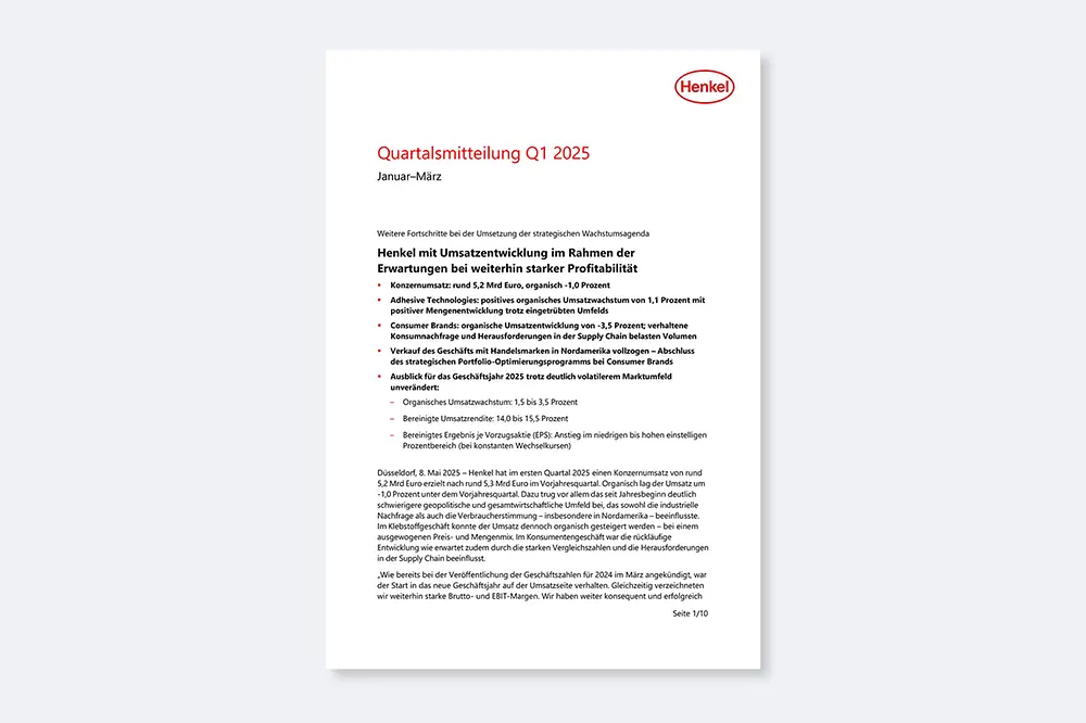 2025 Q1 Mitteilung