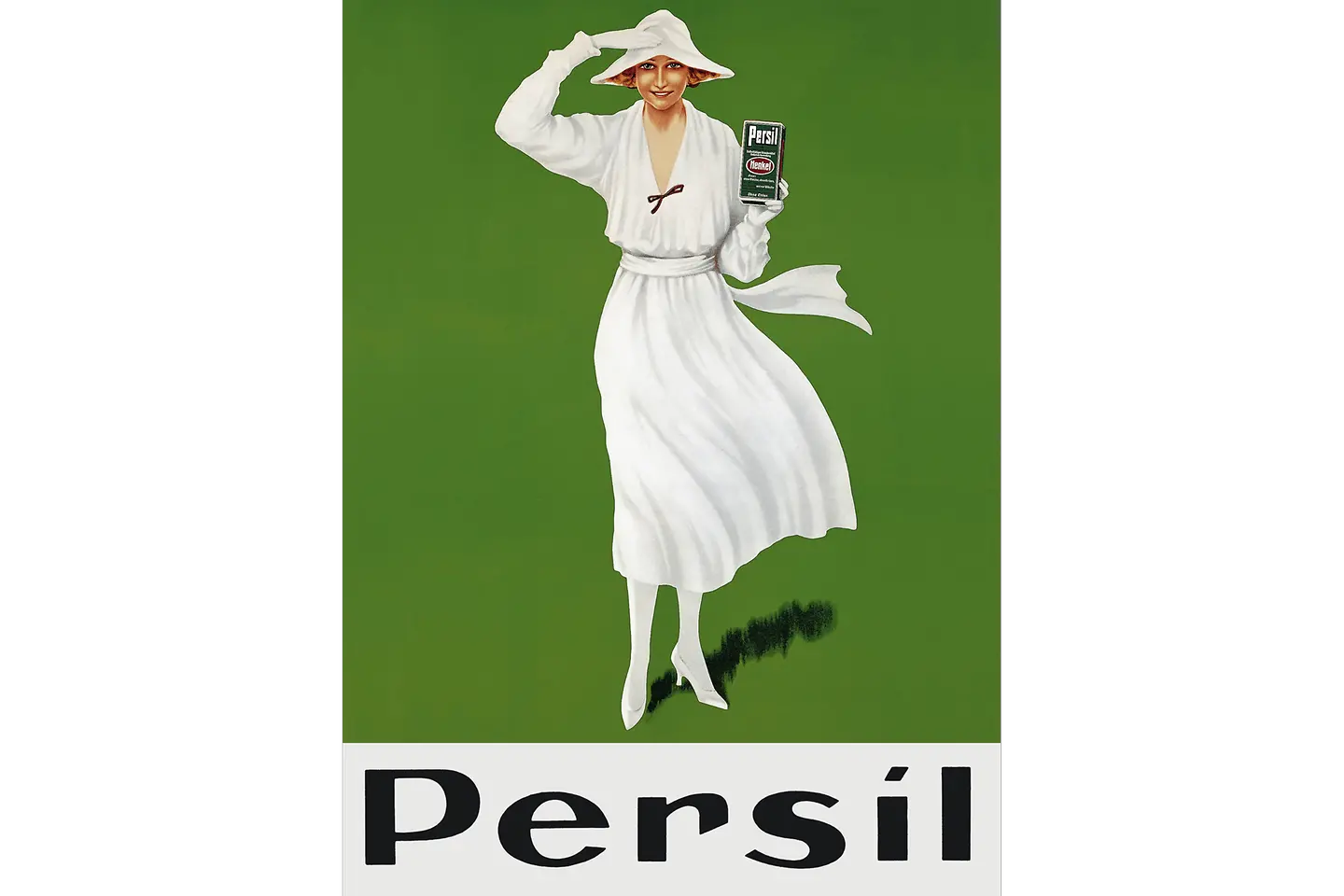 Poster for Persil with the original Lady in White (1922)