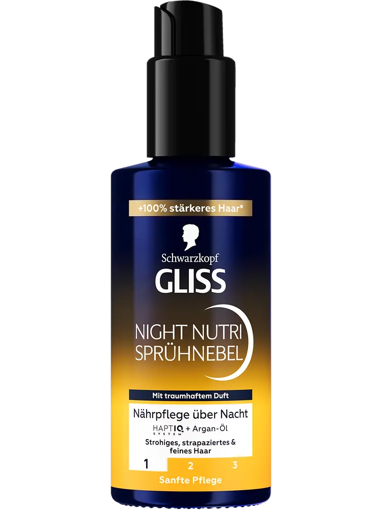 
GLISS Night Nutri Sprühnebel für Nährpflege