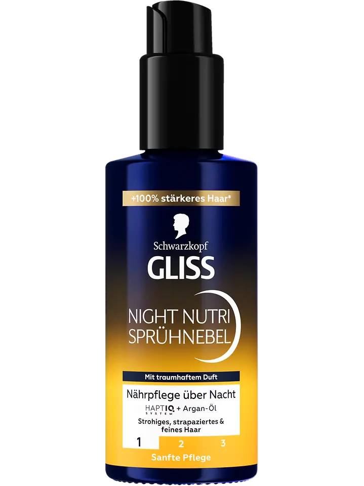 
GLISS Night Nutri Sprühnebel für Nährpflege