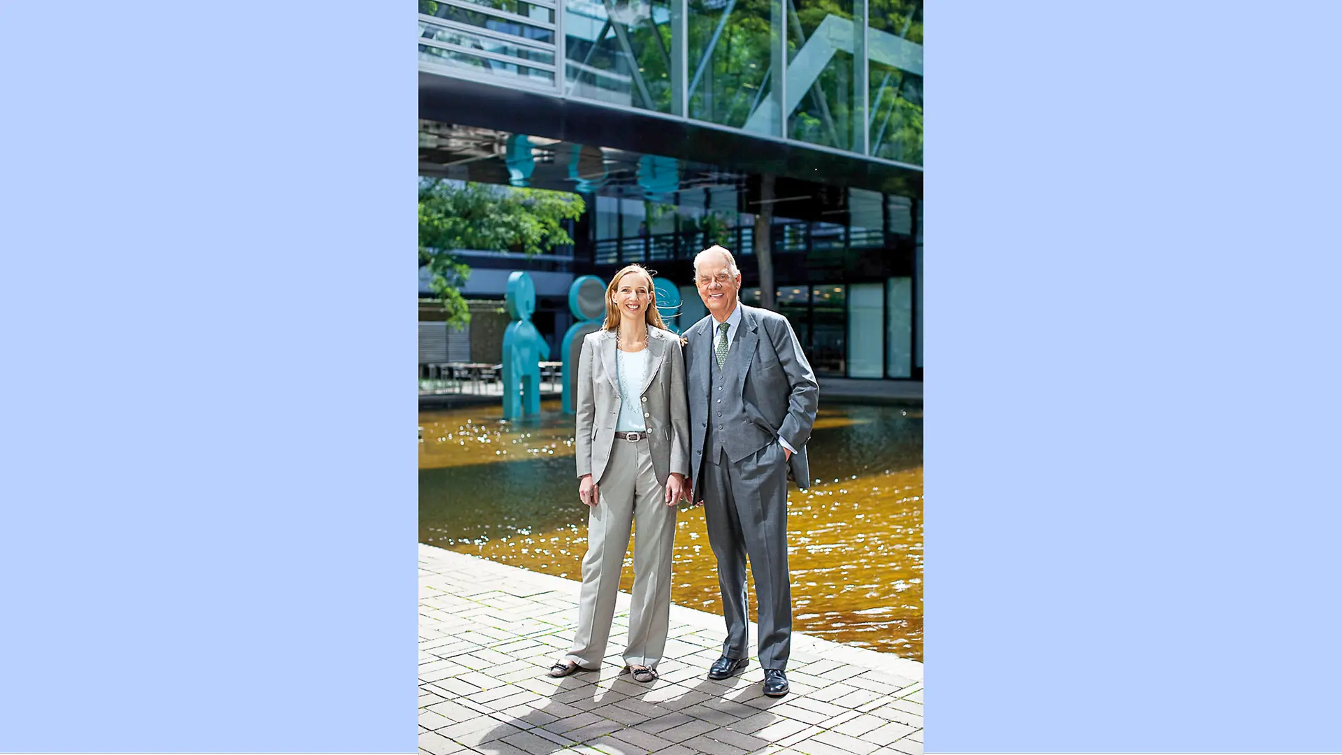 Dr. Simone Bagel-Trah und Dipl.-Ing. Albrecht Woeste im Jahr 2009.