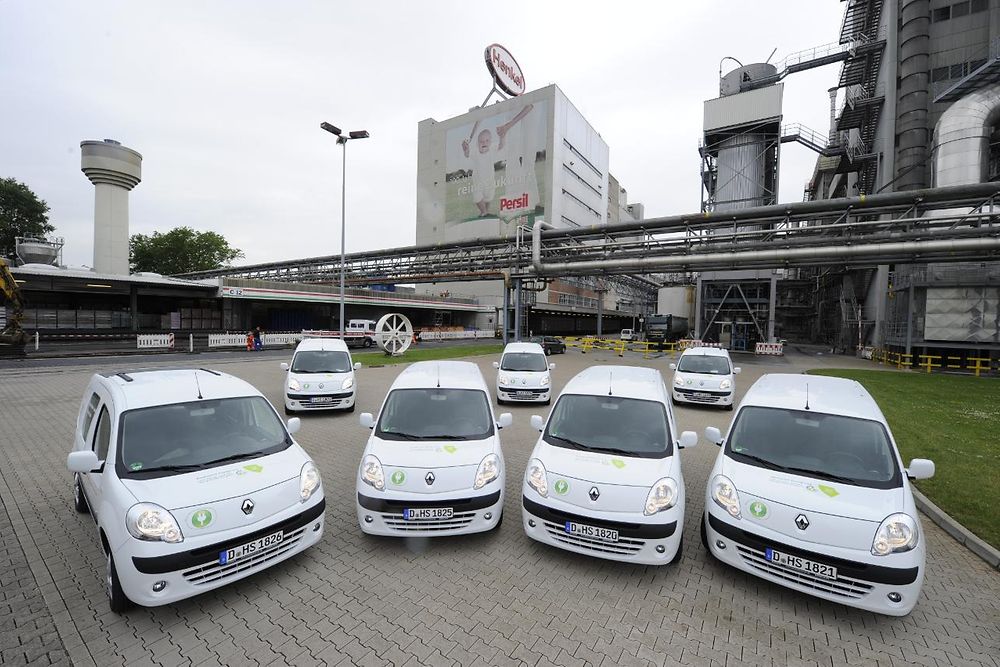 Mobil mit Strom: Ein Teil des Fuhrparks ist bereits auf Elektro-Autos umgestellt