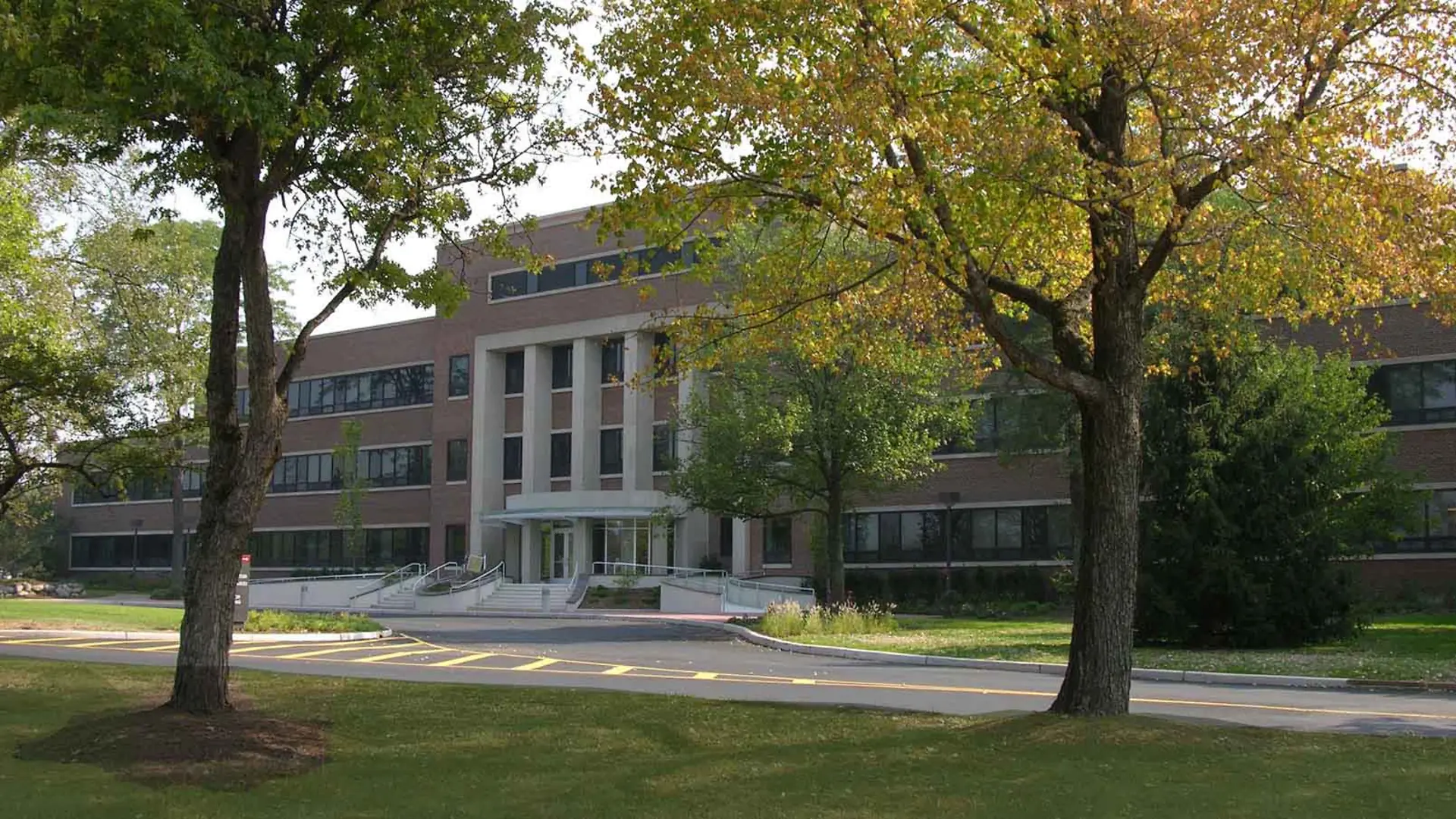 Gebäude von National Starch in Bridgewater, New Jersey, USA im Jahr 2008.