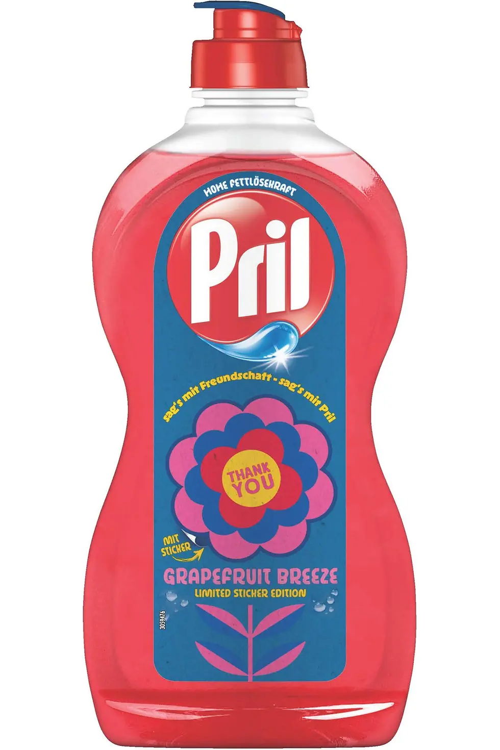
Pril Limited Sticker-Edition
„Grapefruit Breeze“