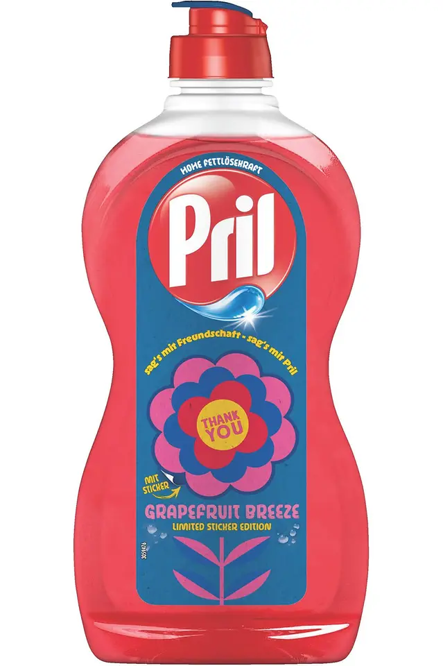 
Pril Limited Sticker-Edition
„Grapefruit Breeze“
