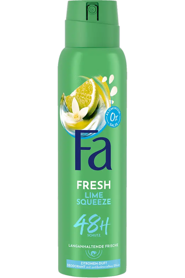 
Fa Deodorant Fresh Lime Squeeze