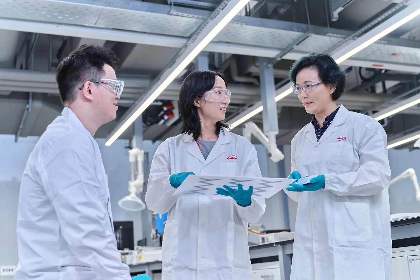 
Die Labore im Inspiration Center Shanghai sind nach verschiedenen Technologieplattformen gegliedert und fördern die branchenübergreifende Zusammenarbeit sowie den Wissensaustausch.
