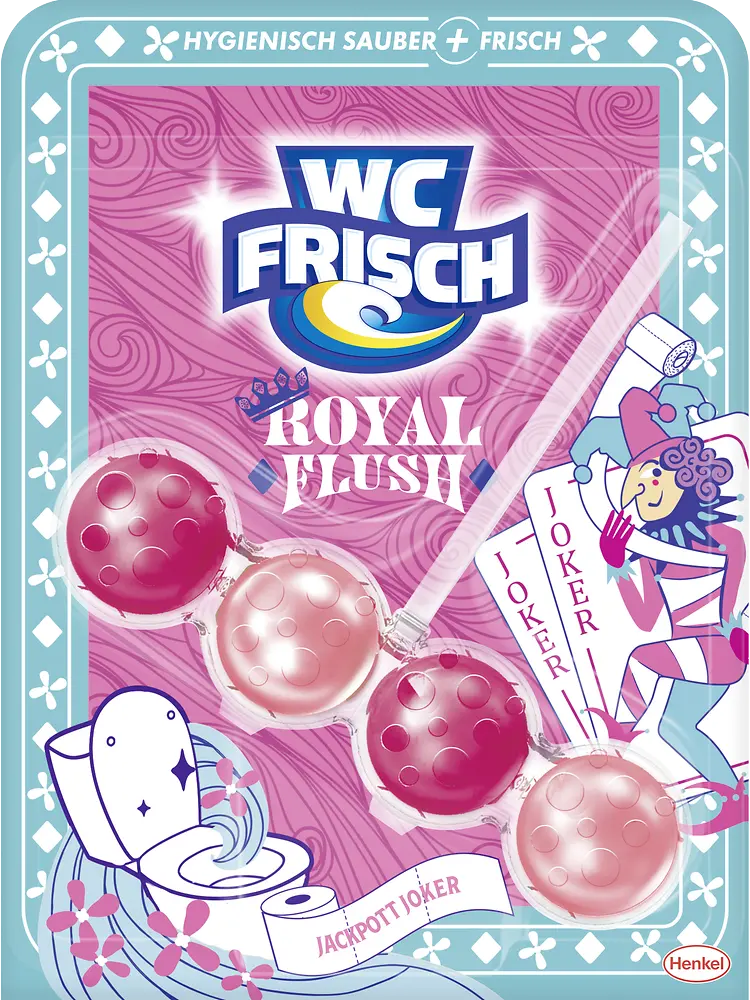 
WC FRISCH „Royal Flush”:
Der Jackpott Joker